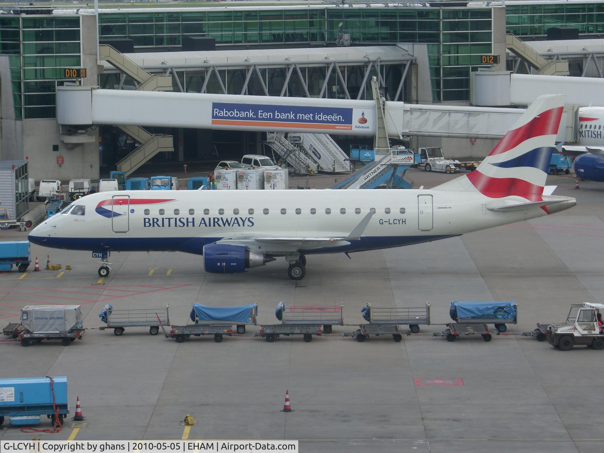 G-LCYH, 2009 Embraer 170STD (ERJ-170-100STD) C/N 17000302, 8th Embraer for BA Cityflyer