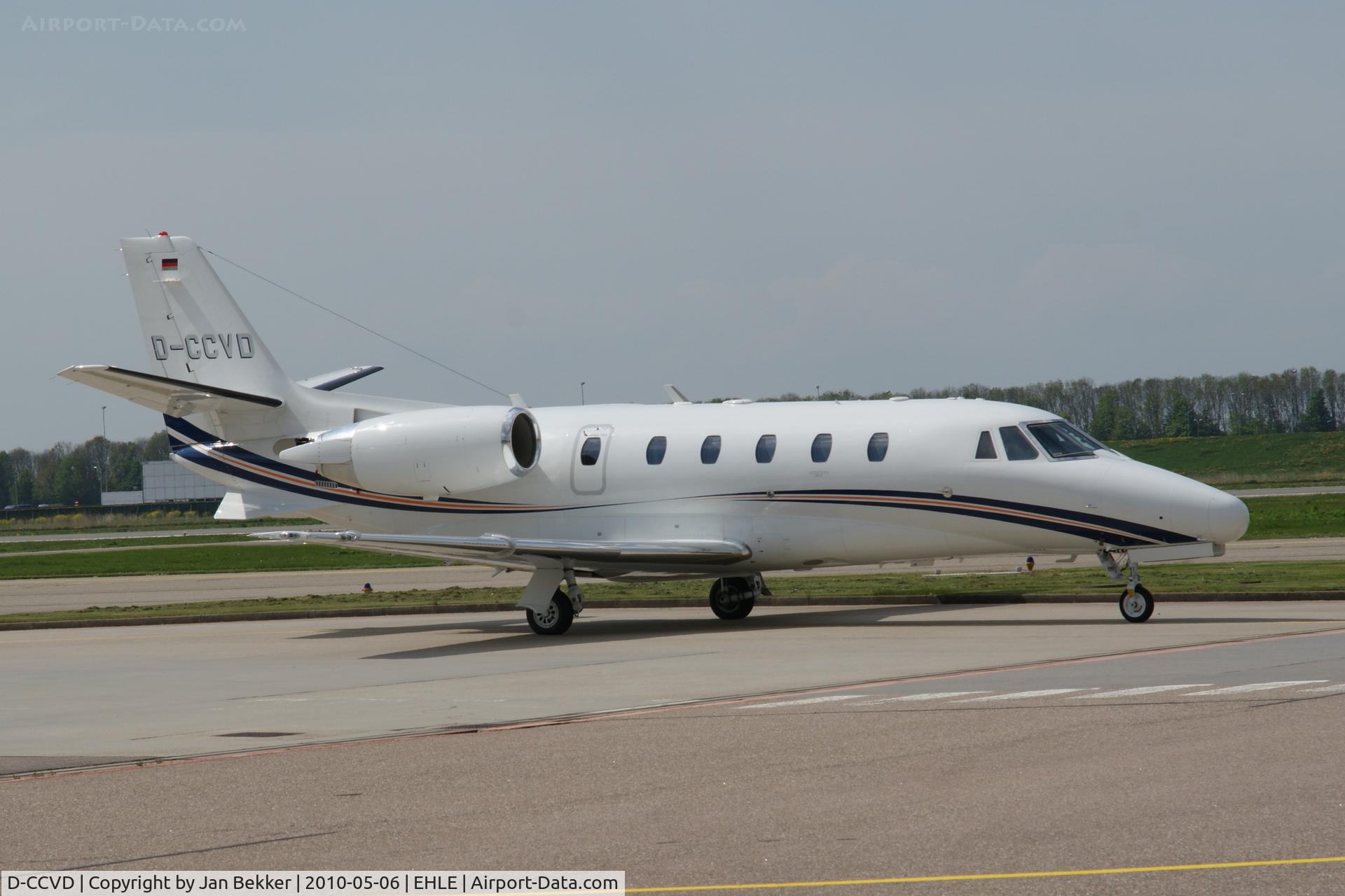 D-CCVD, 2008 Cessna 560XL Citation Excel XLS C/N 560-5784, Platform Lelystad Airport