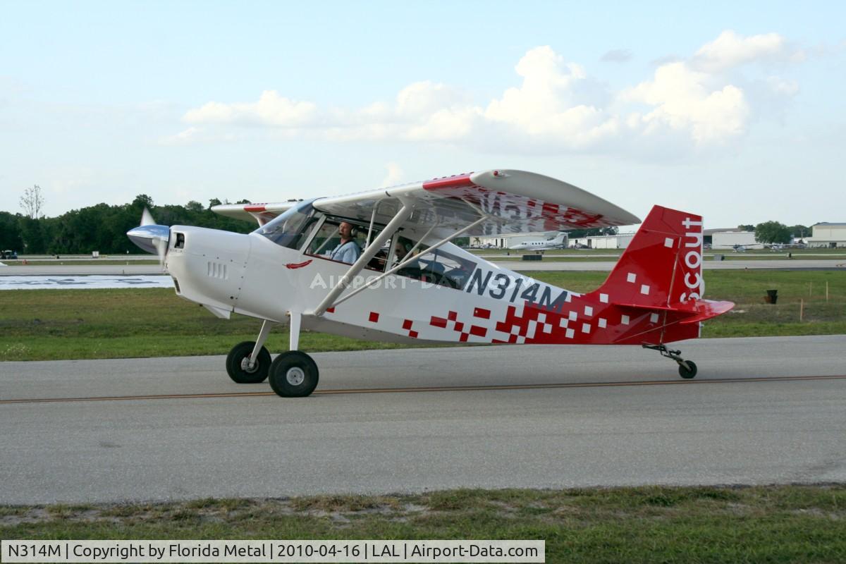 N314M, American Champion 8GCBC Scout C/N 524-2010, American Champion 8GCBC