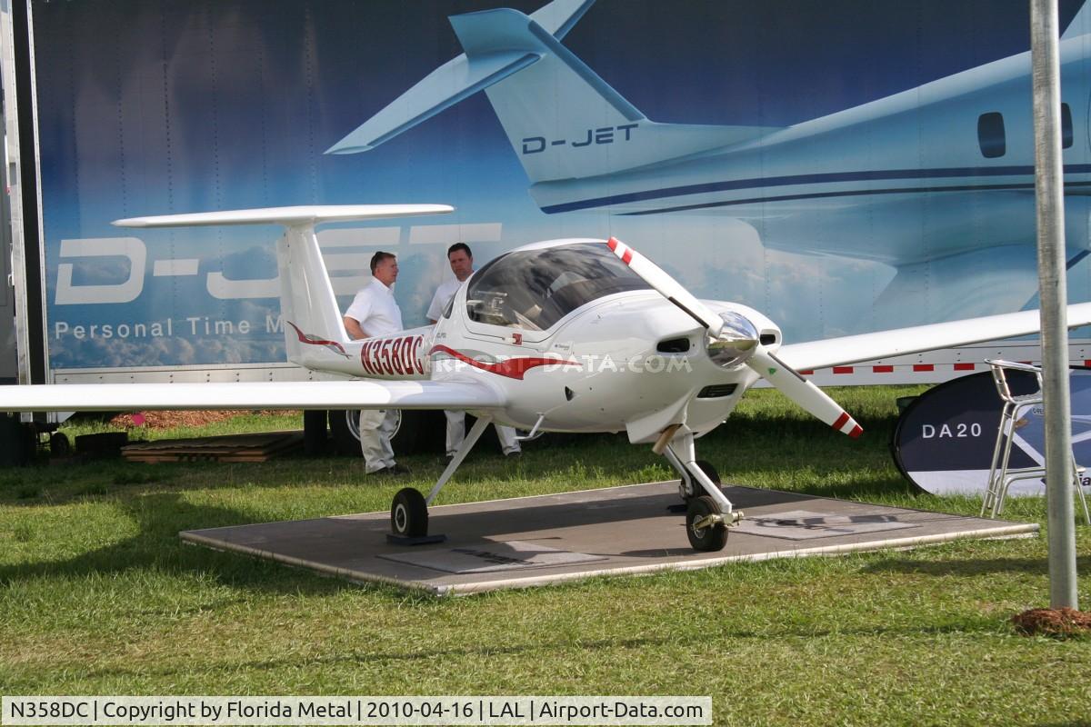N358DC, Diamond DA-20C-1 Eclipse C/N C0545, Diamond DA 20