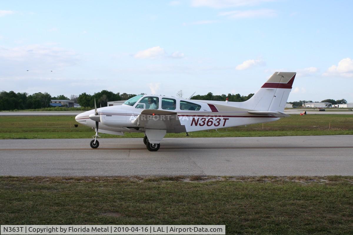 N363T, 1963 Beech 95-A55 Baron C/N TC-416, Beech A55