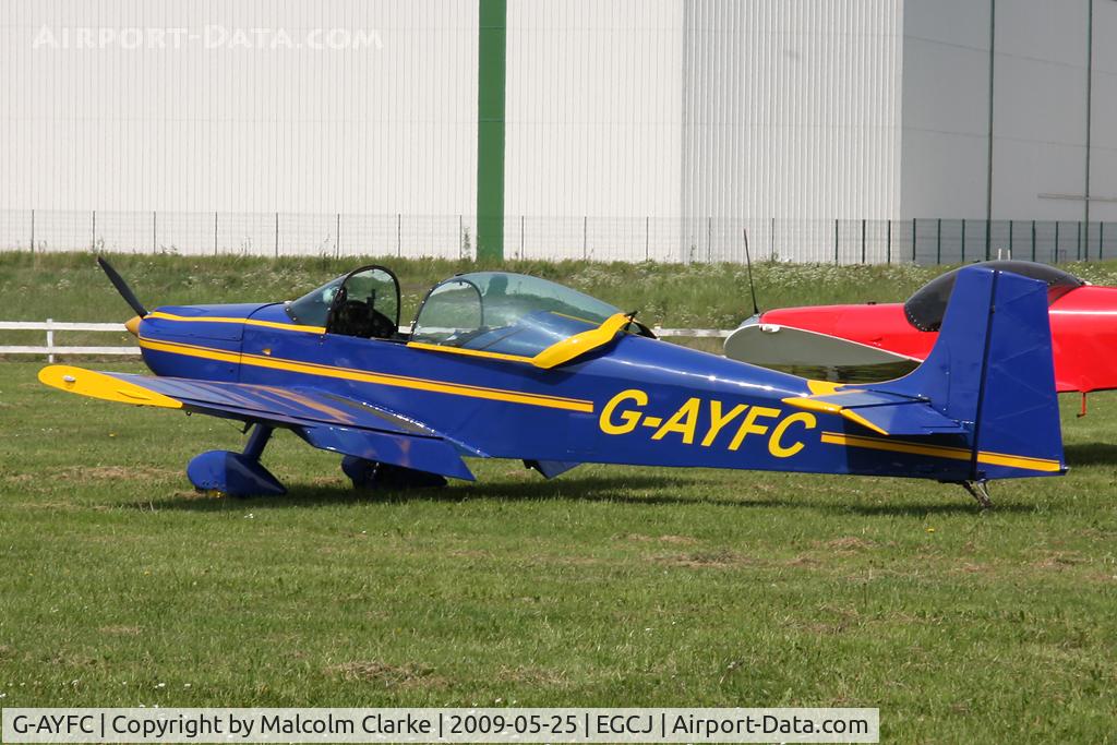 G-AYFC, 1970 Rollason Druine D-62B Condor C/N RAE/644, Rollason Druine D-62B Condor at Sherburn-in-Elmet Airfield, UK in 2009.