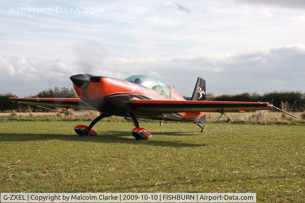 G-ZXEL, 2006 Extra EA-300L C/N 1224, Extra EA-300L at Fishburn Airfield, UK in 2009.