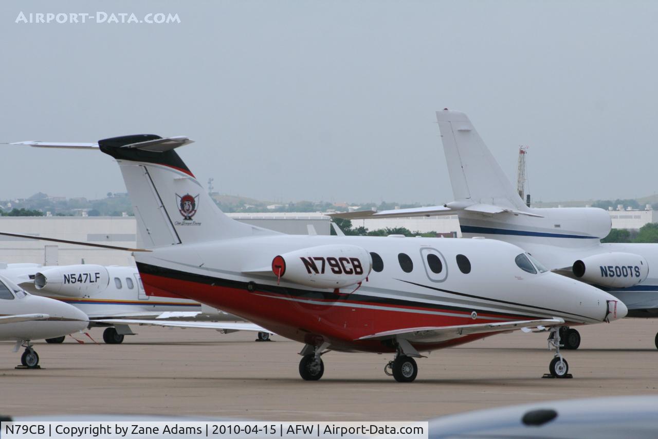 N79CB, Hawker Beechcraft Corp 390 C/N RB-264, At Fort Worth Alliance Airport - In town for NASCAR