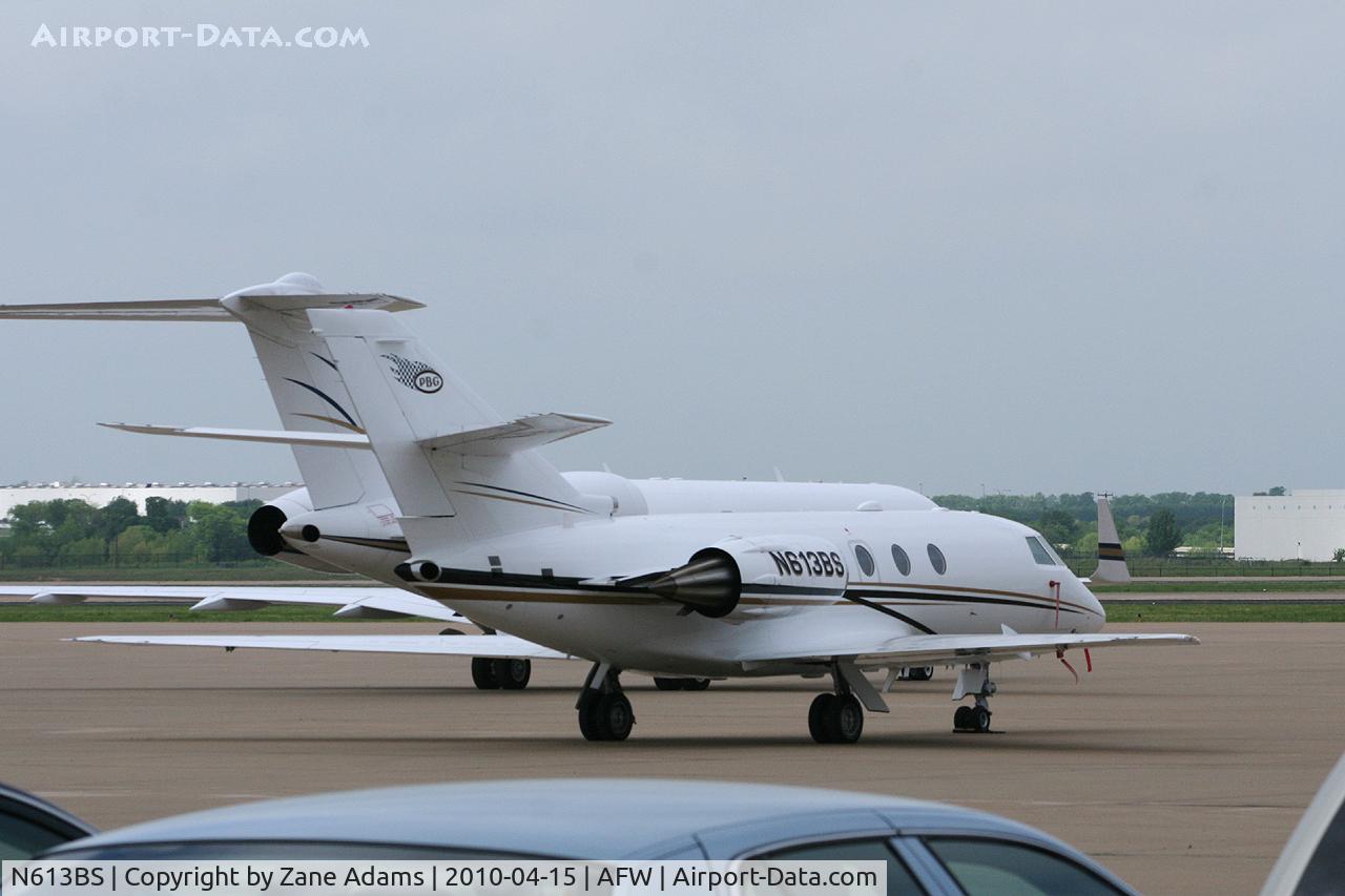 N613BS, 1983 Dassault Falcon 200 (20H) C/N 489, At Fort Worth Alliance Airport - In town for NASCAR
