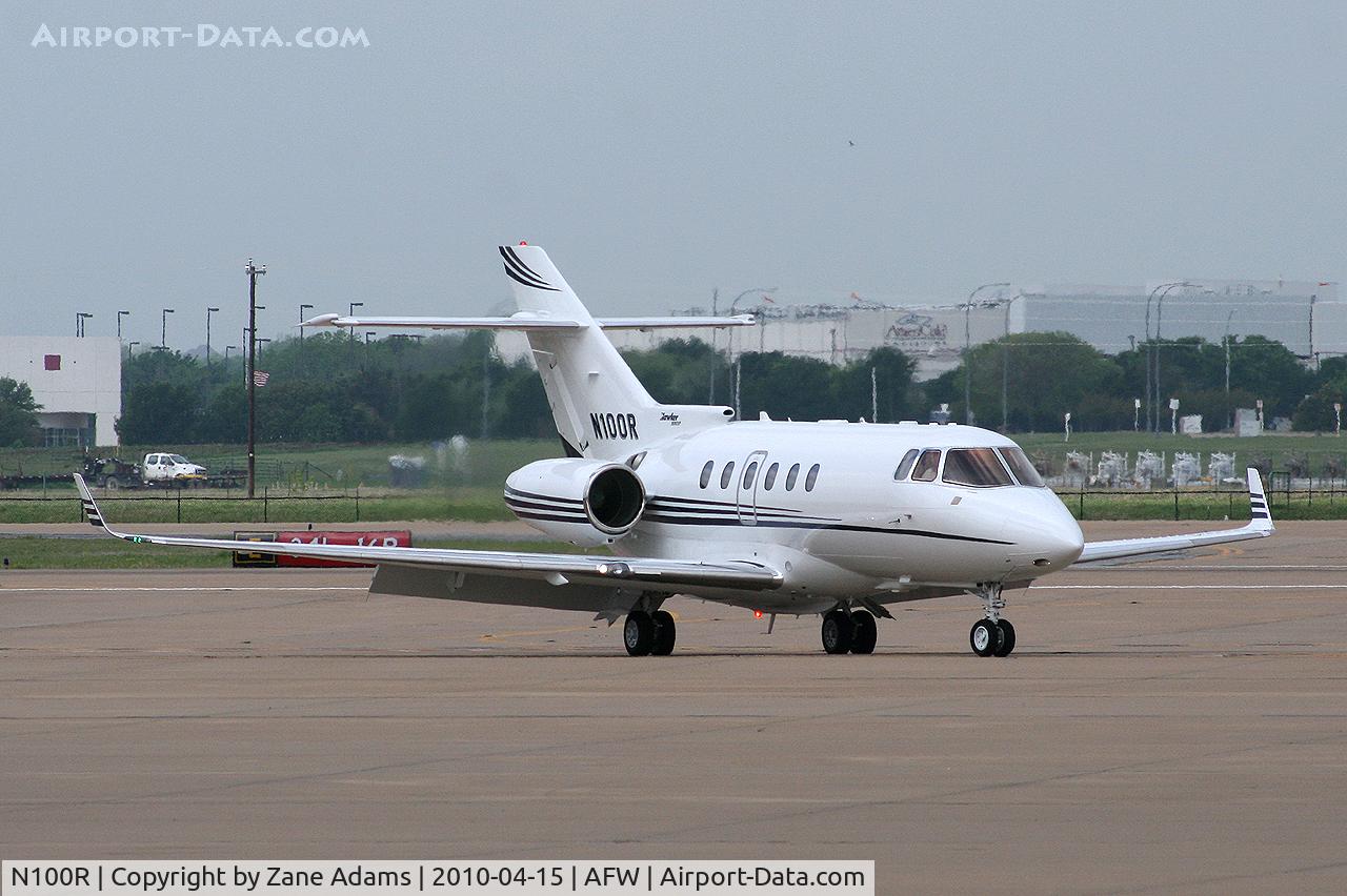 N100R, 2008 Hawker Beechcraft 900XP C/N HA-0076, At Fort Worth Alliance Airport - In town for NASCAR