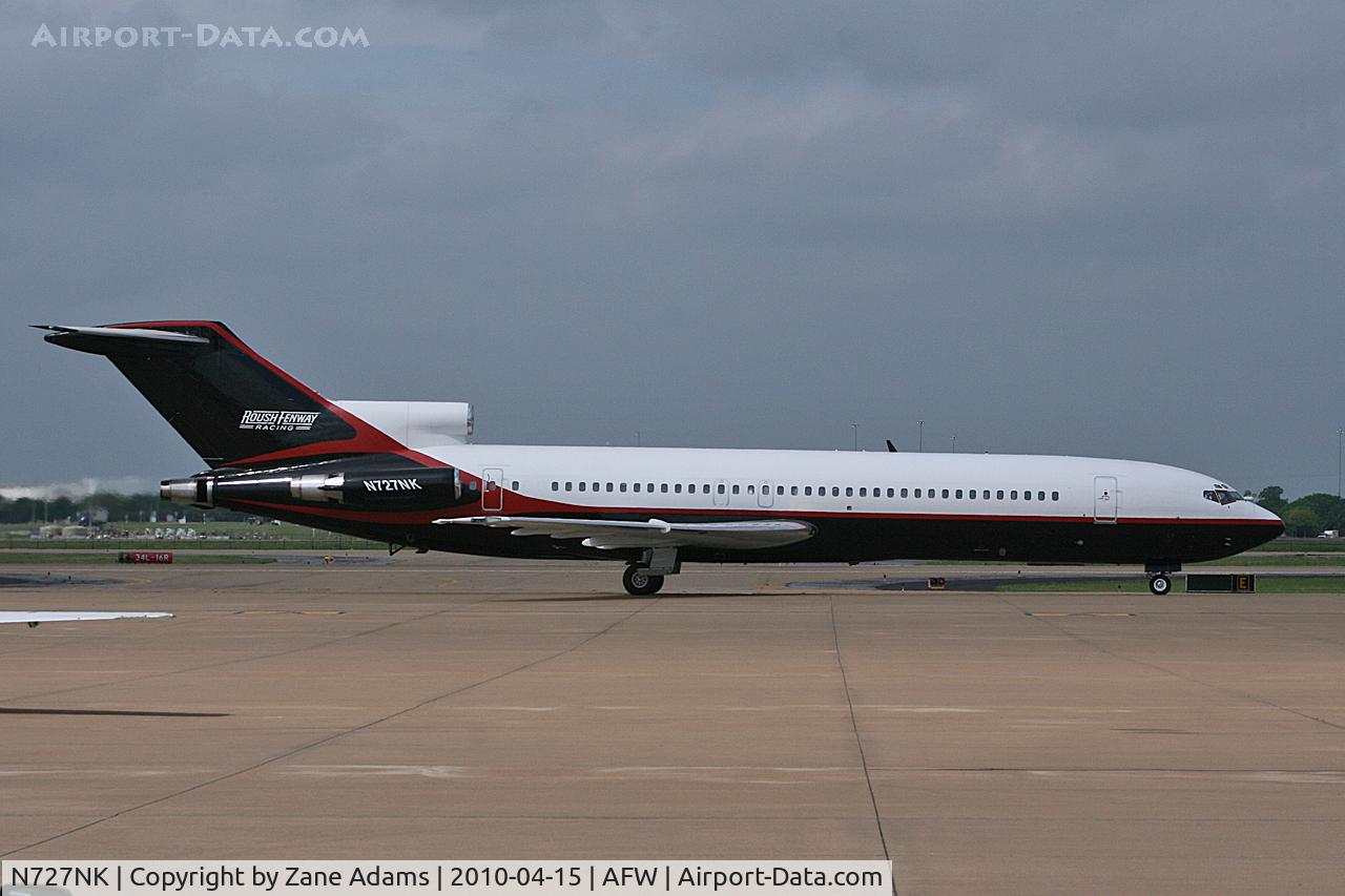 N727NK, 1979 Boeing 727-212 C/N 21945, At Fort Worth Alliance Airport - In town for NASCAR