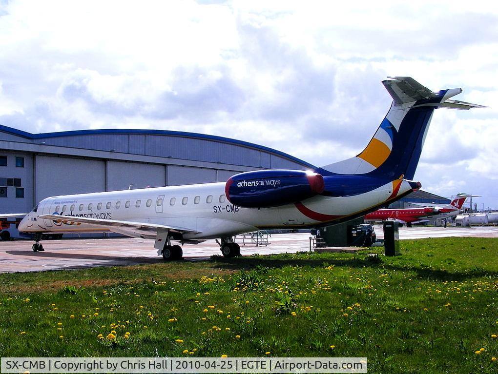 SX-CMB, 1999 Embraer EMB-145EU (ERJ-145EU) C/N 145167, Athens Airways Embraer ERJ-145EU. ex G-EMBK