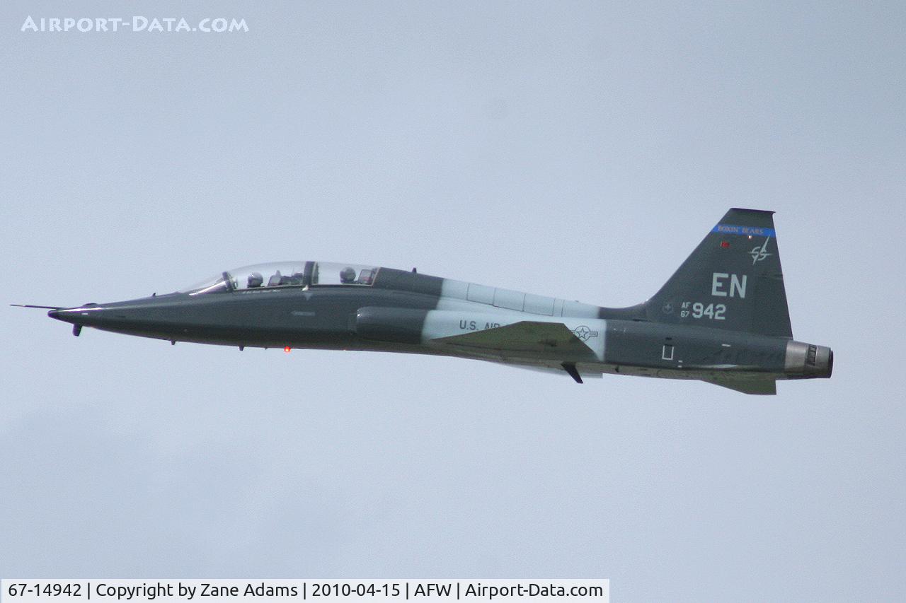 67-14942, 1967 Northrop T-38A-70-NO Talon C/N T.6083, At Fort Worth Alliance Airport