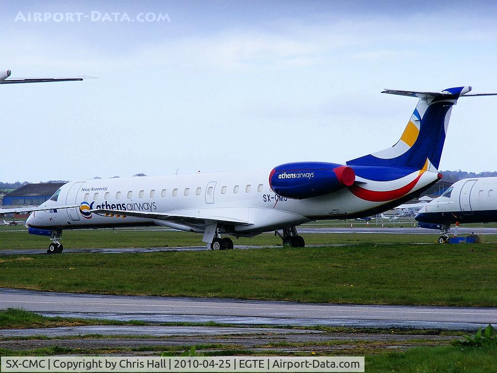 SX-CMC, 1999 Embraer EMB-145EU (ERJ-145EU) C/N 145177, Athens Airways Embraer ERJ-145EU. ex G-EMBL