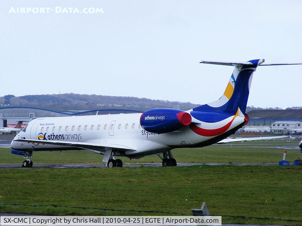 SX-CMC, 1999 Embraer EMB-145EU (ERJ-145EU) C/N 145177, Athens Airways Embraer ERJ-145EU. ex G-EMBL