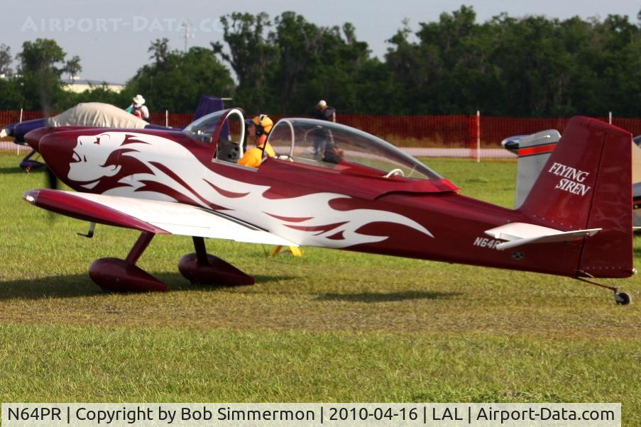 N64PR, 2007 Van's RV-8 C/N 82263, Sun N Fun 2010