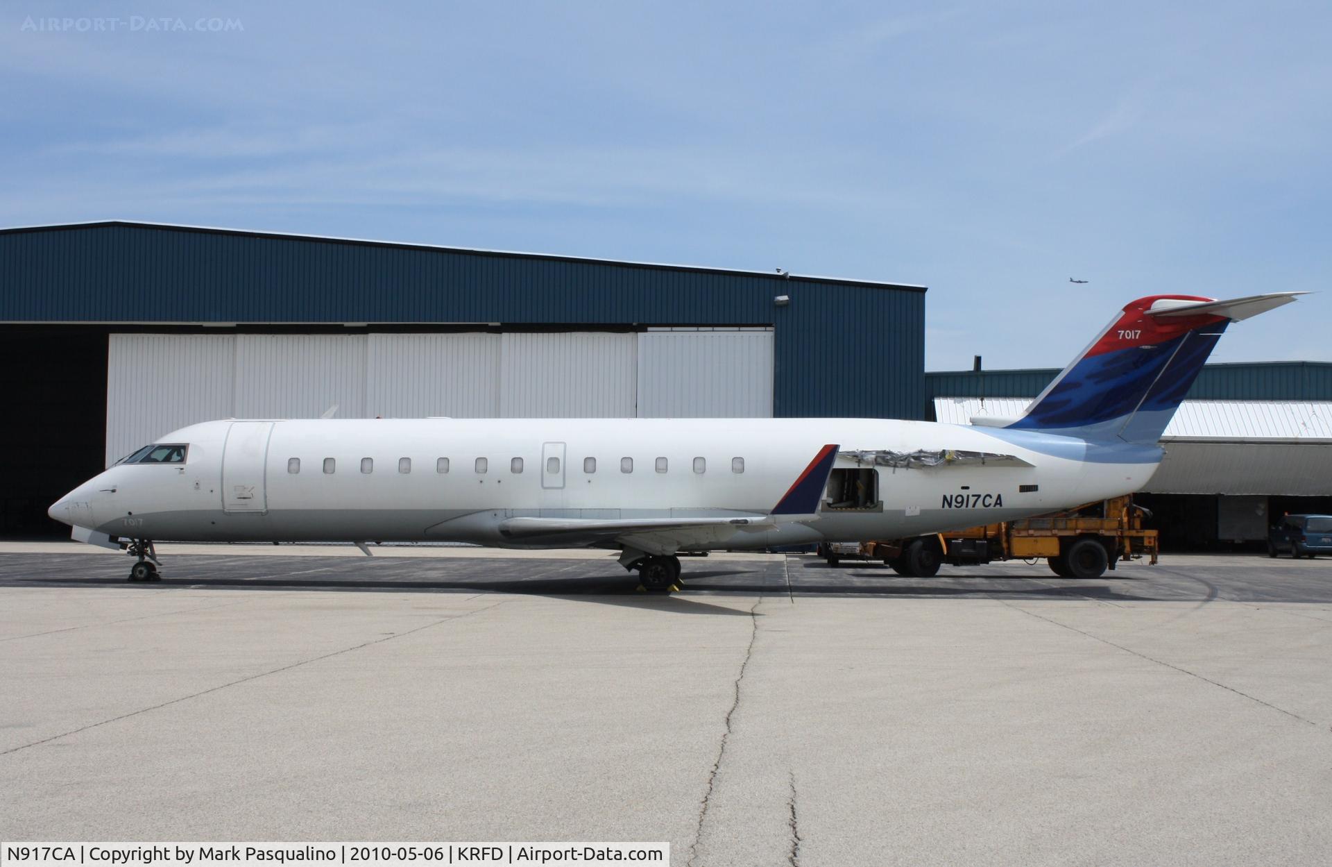N917CA, 1993 Canadair CRJ-100ER (CL-600-2B19) C/N 7017, CL-600-2B19
