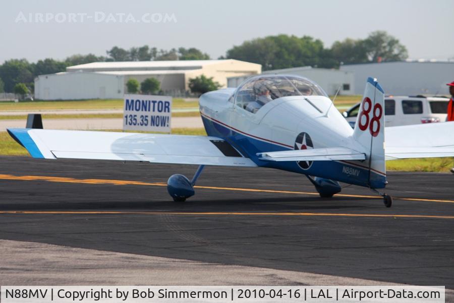 N88MV, 2000 Vans RV-6 C/N 24874, Sun N Fun 2010