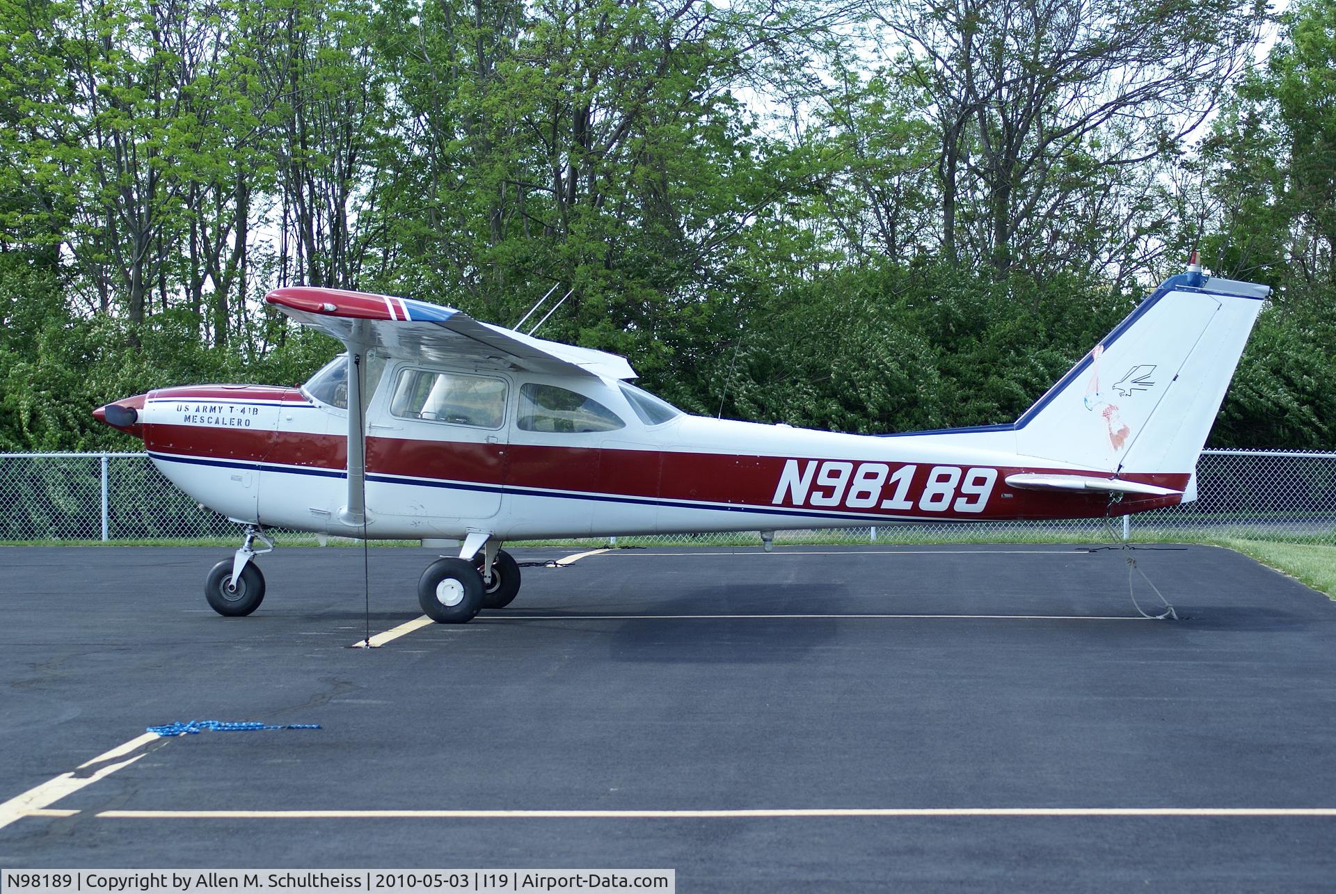 N98189, Cessna T-41B Mescalero C/N R172-0244, C172E