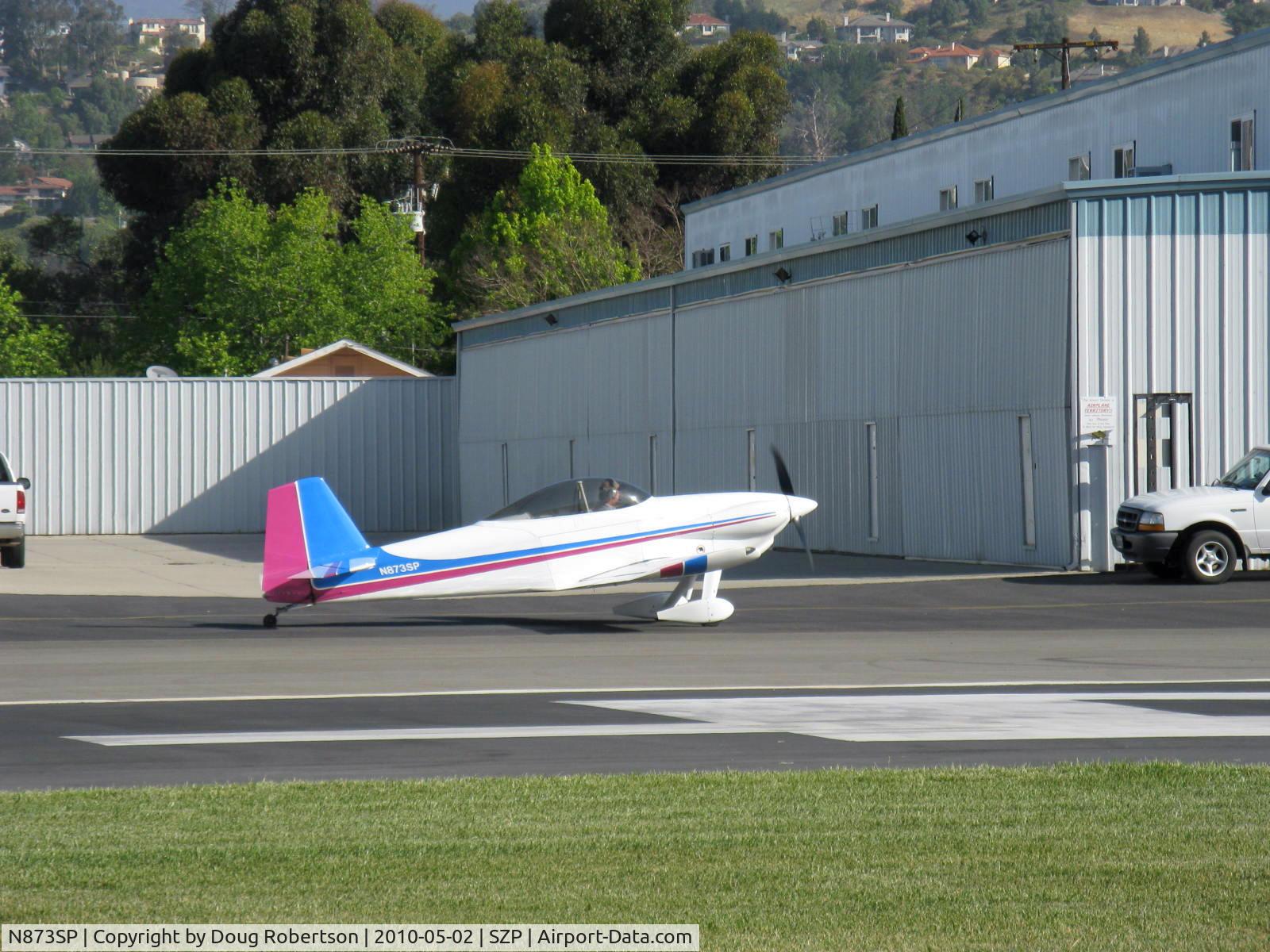 N873SP, 1991 Vans RV-4 C/N 873, 1991 Lynch VAN's RV-4, Lycoming O&VO-360, taxi