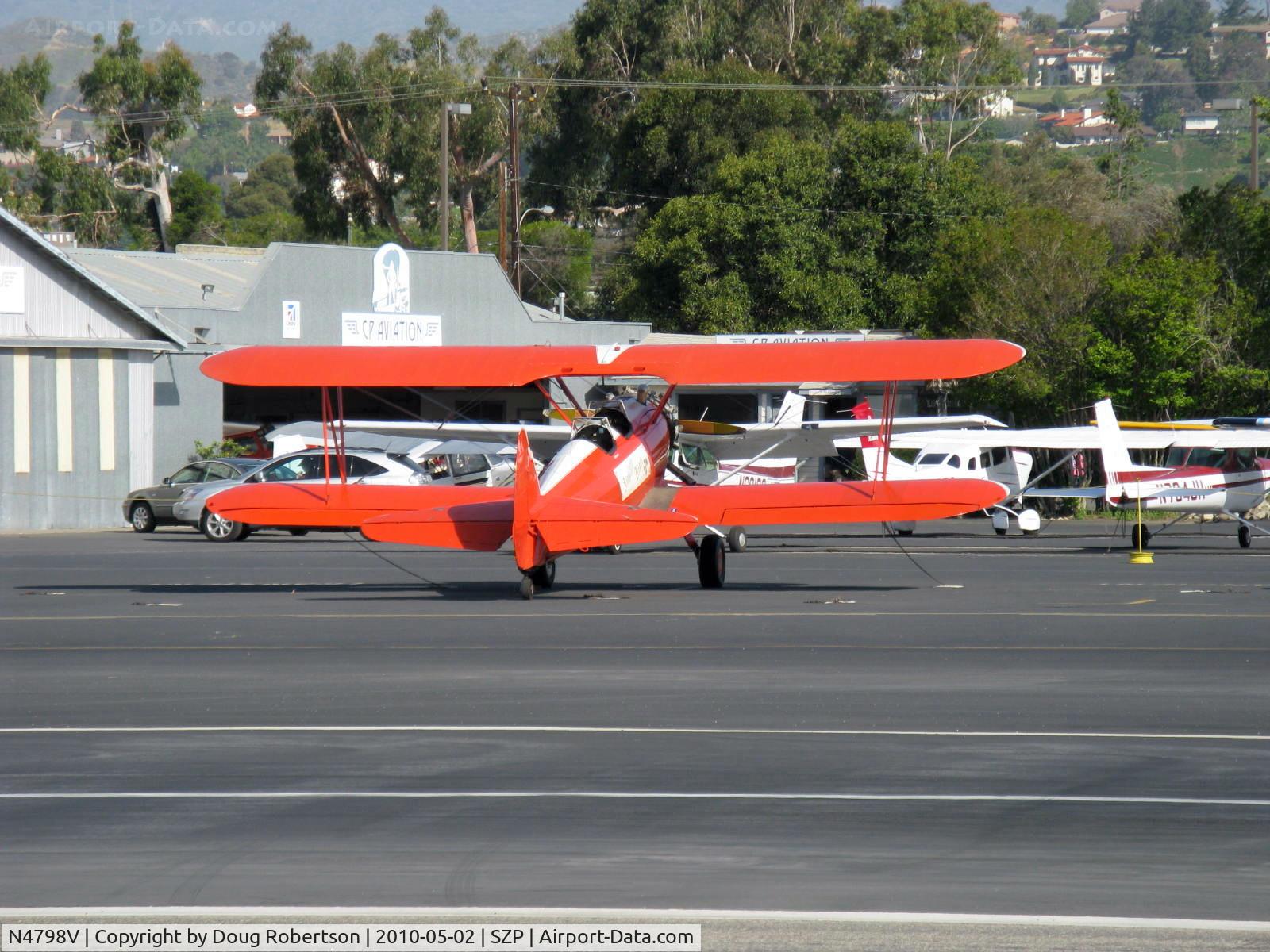 N4798V, 1943 Boeing E75 C/N 75-5086, 1943 Boeing Stearman E75, Jacobs R755B 275 Hp