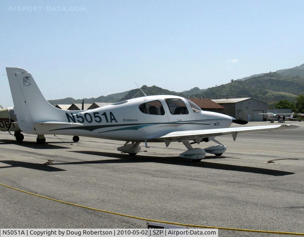 N5051A, 2004 Cirrus SR20 C/N 1419, 2004 Cirrus SR20, Continental IO-360-ES 200 Hp