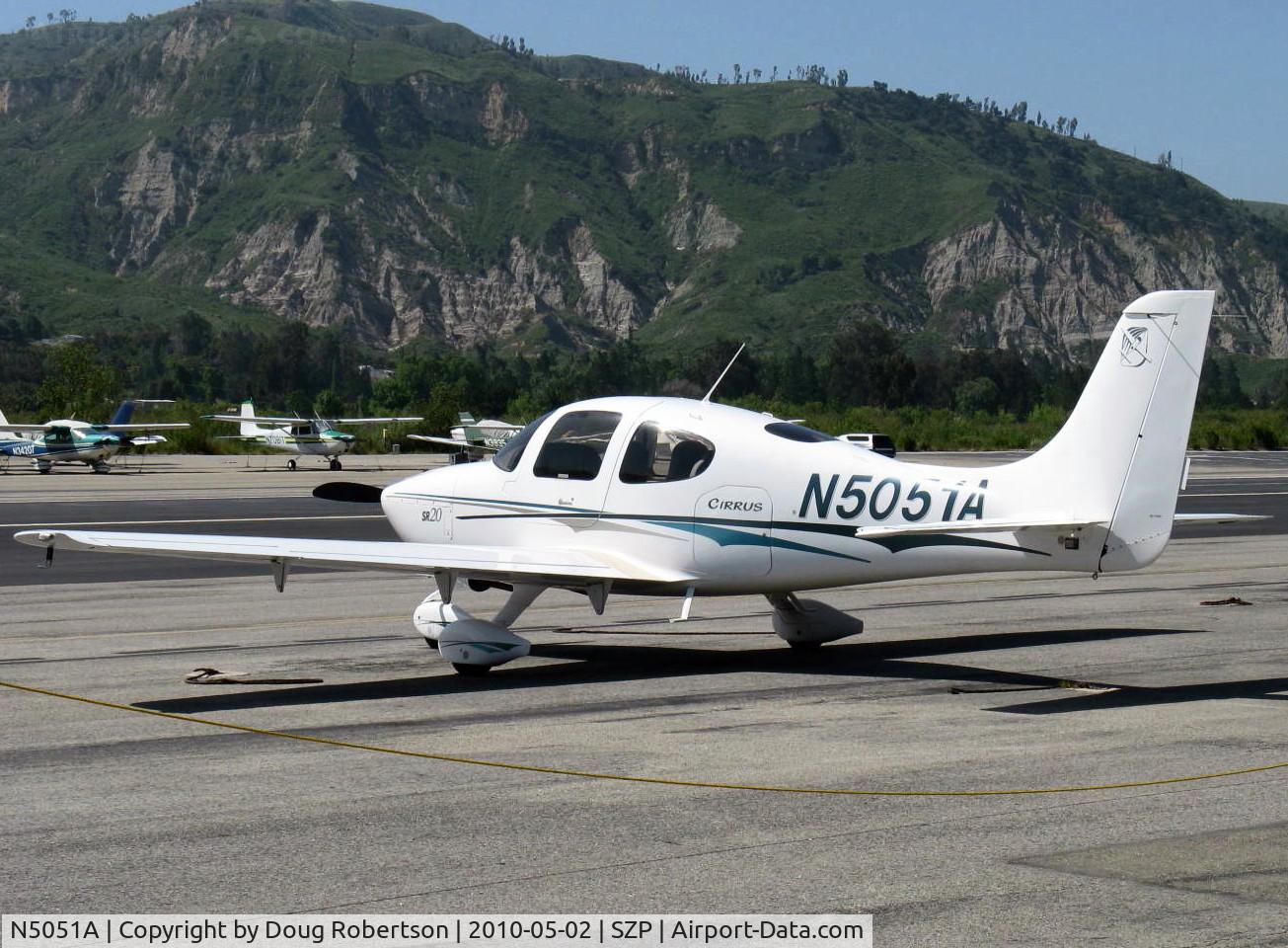 N5051A, 2004 Cirrus SR20 C/N 1419, 2004 Cirrus SR20, Continental IO-360-ES 200 Hp
