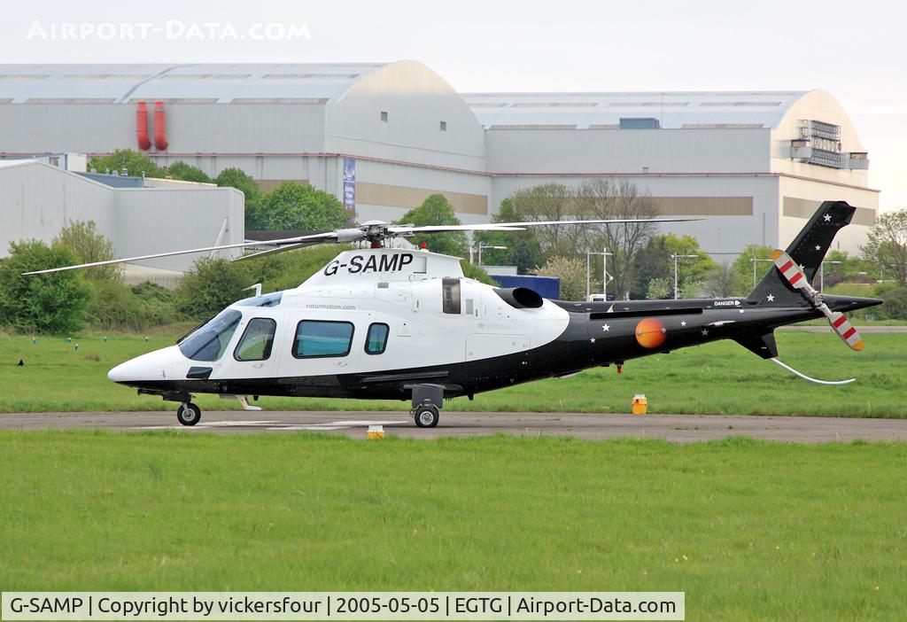 G-SAMP, 2006 Agusta A-109E Power C/N 11673, Rotormotion