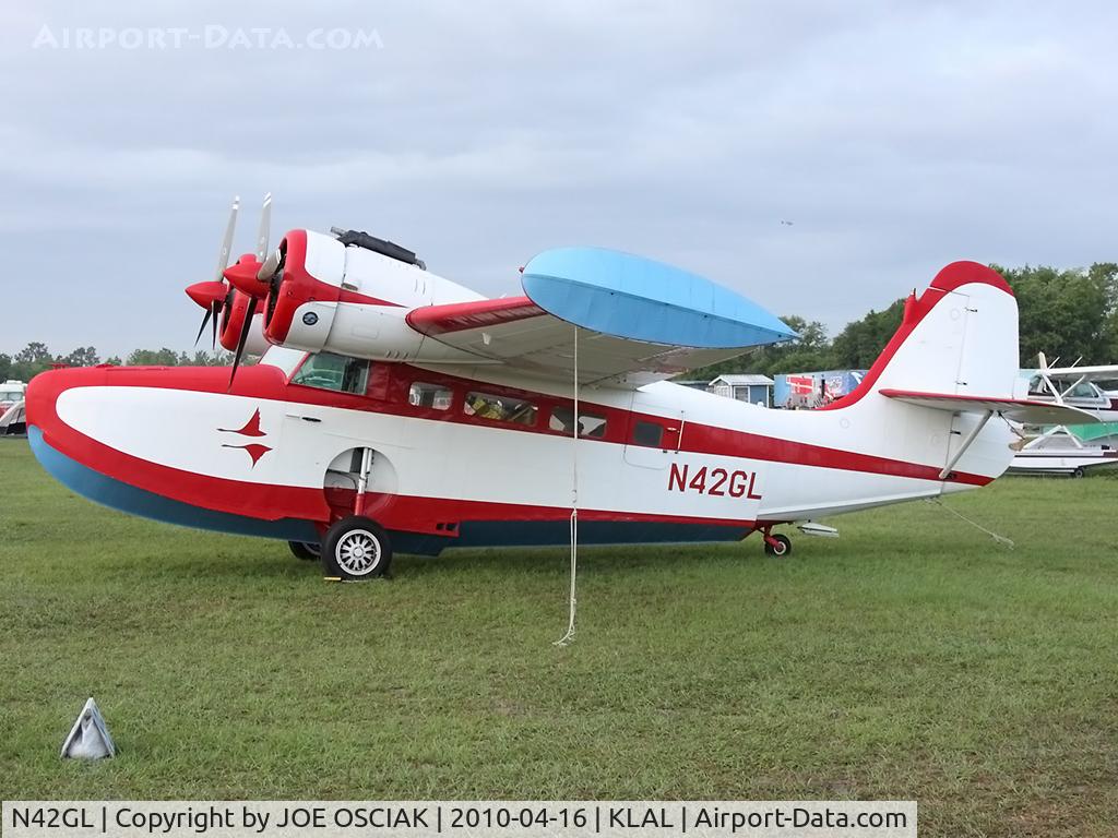 N42GL, 1944 Grumman G-21A Goose C/N B-52, @KLAL