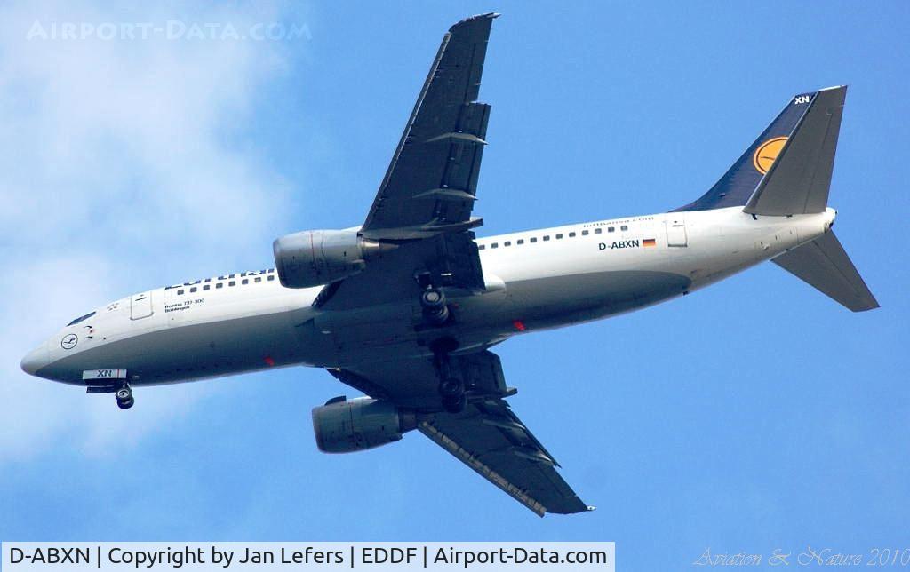 D-ABXN, 1987 Boeing 737-330 C/N 23872, Lufthansa