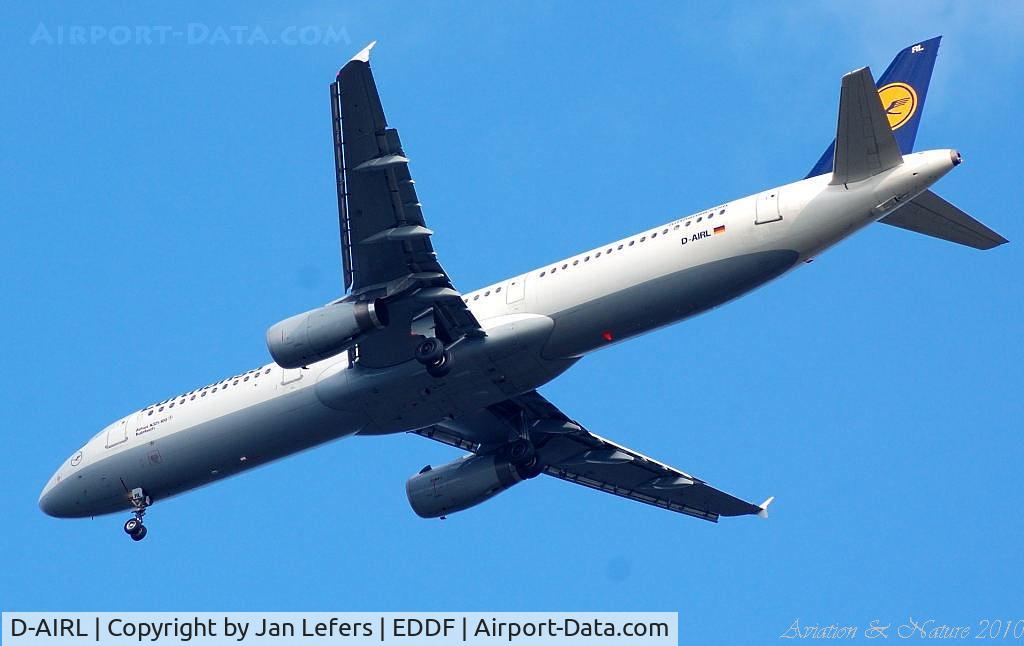 D-AIRL, 1994 Airbus A321-131 C/N 505, Lufthansa