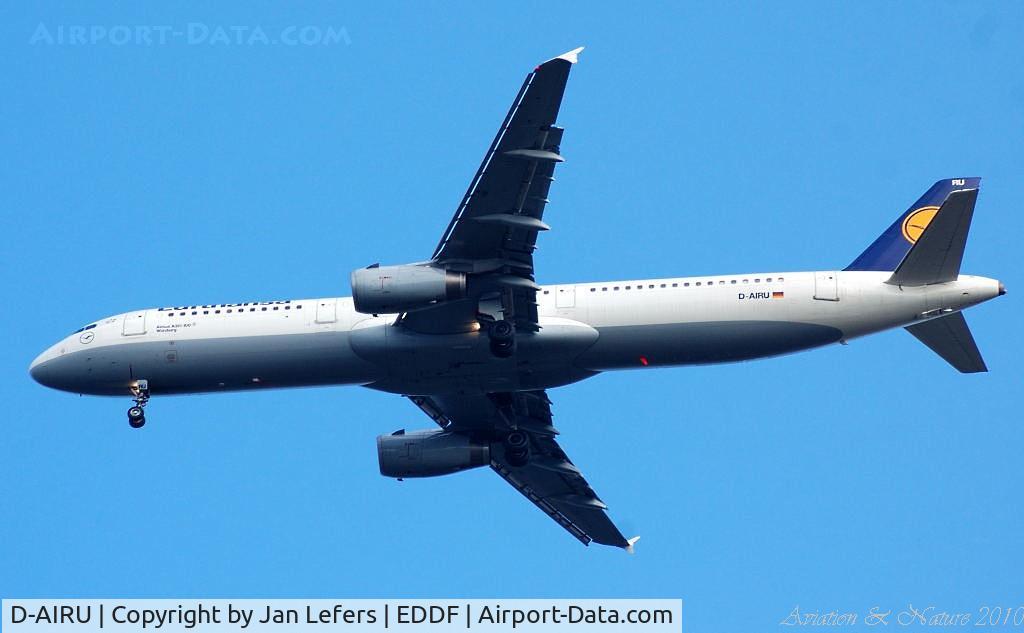 D-AIRU, 1997 Airbus A321-131 C/N 692, Lufthansa