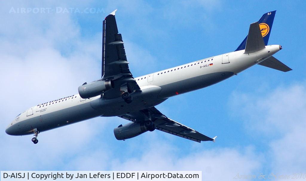 D-AISJ, 2008 Airbus A321-231 C/N 3360, Lufthansa