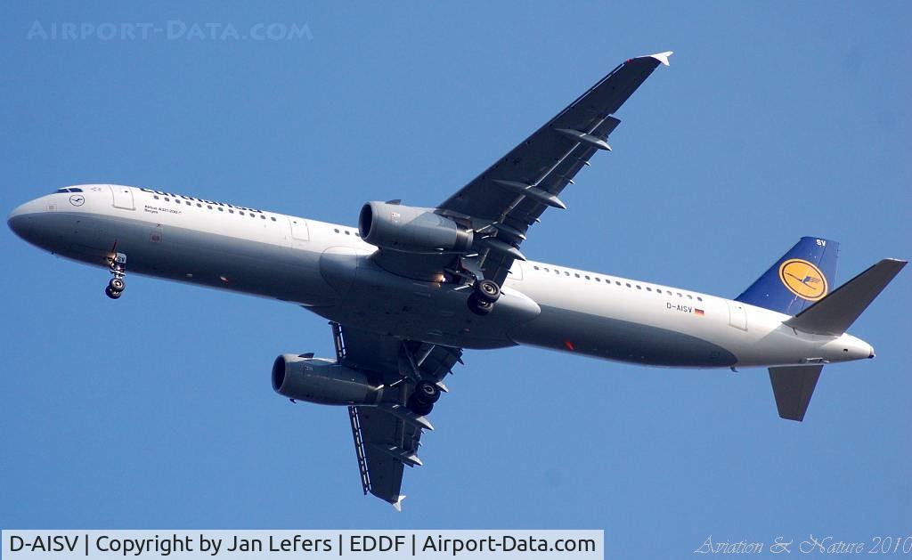 D-AISV, 2009 Airbus A321-231 C/N 4050, Lufthansa