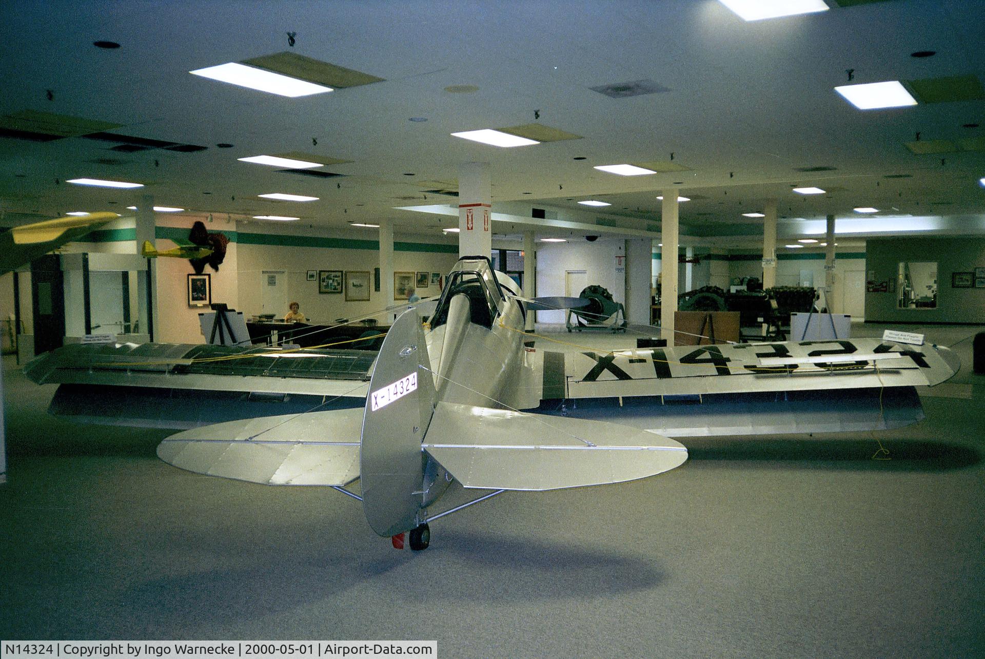 N14324, 1934 Cunningham-Hall GA-36 C/N 211, Cunningham-Hall GA-36 at the Niagara Aerospace Museum, Niagara Falls NY