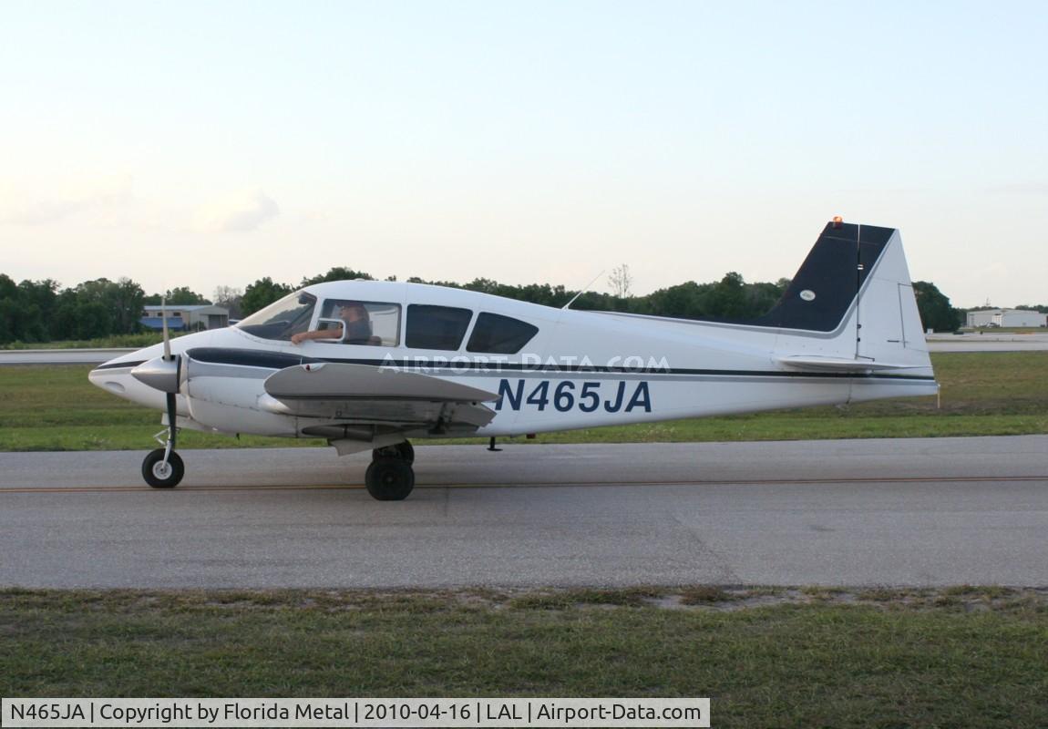 N465JA, 1957 Piper PA-23 C/N 23-1033, Piper PA-23