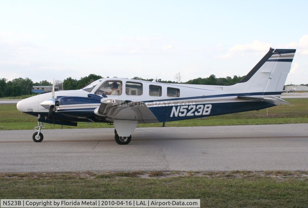 N523B, 2007 Hawker Beechcraft Corp G58 Baron C/N TH-2184, Beech G58