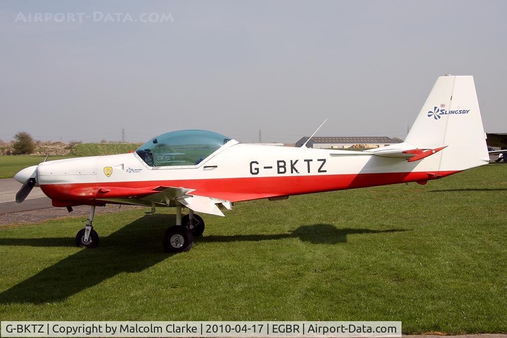 G-BKTZ, 1983 Slingsby T-67M Firefly C/N 2004, Slingsby T-67M Firefly Mk2 at Breighton Airfield, UK in 2010.
