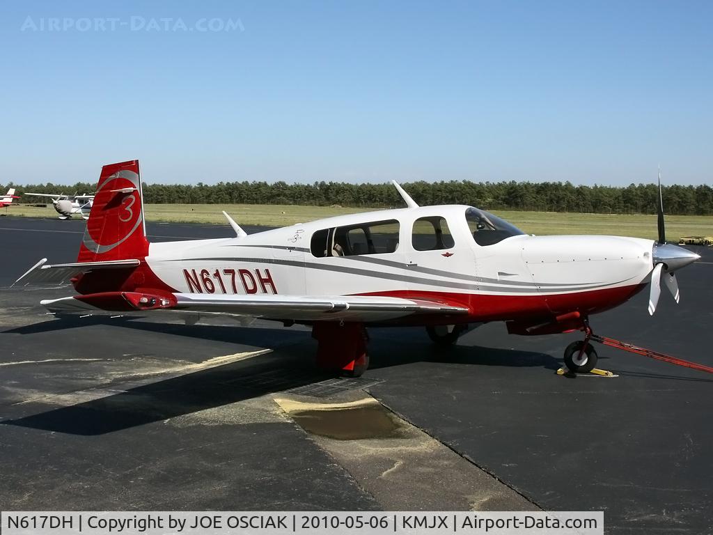 N617DH, 2008 Mooney M20R Ovation C/N 29-0518, @KMJX