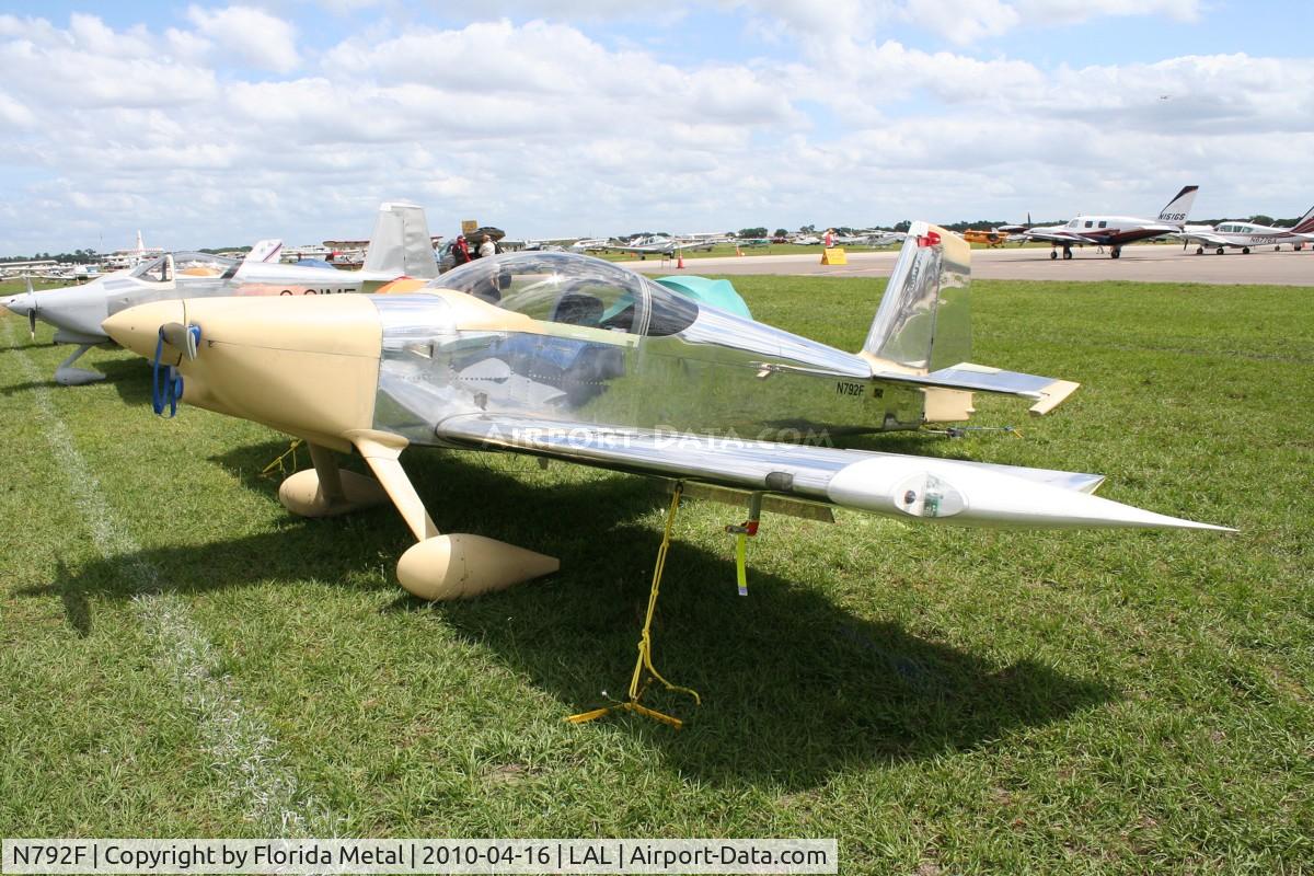 N792F, Vans RV-7 C/N 72037, RV-7