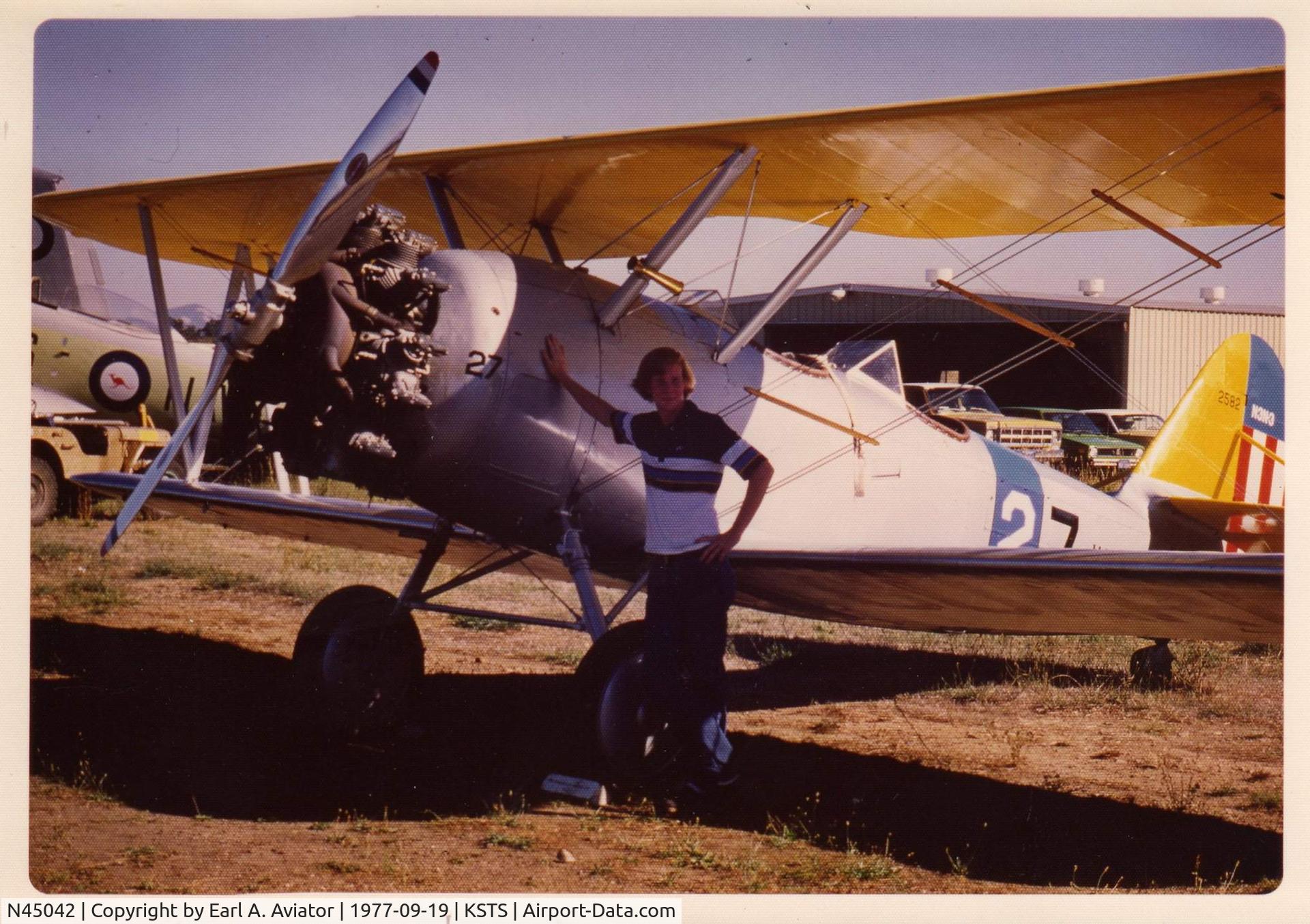 N45042, 1940 Naval Aircraft Factory N3N-3 C/N 2582, N3N EAA 124 Picnic