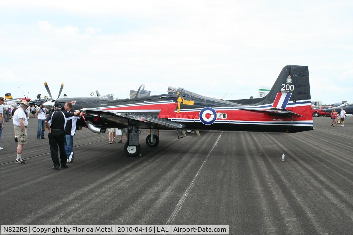 N822RS, 1989 Short S-312 Tucano T1 C/N S025/T25, Tucano T