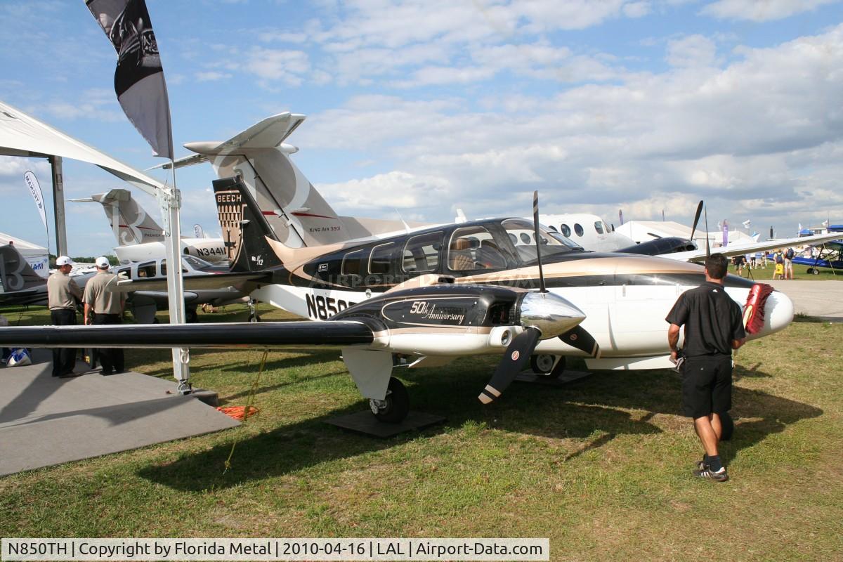 N850TH, Hawker Beechcraft Corp G58 Baron C/N TH-2273, Beech G58