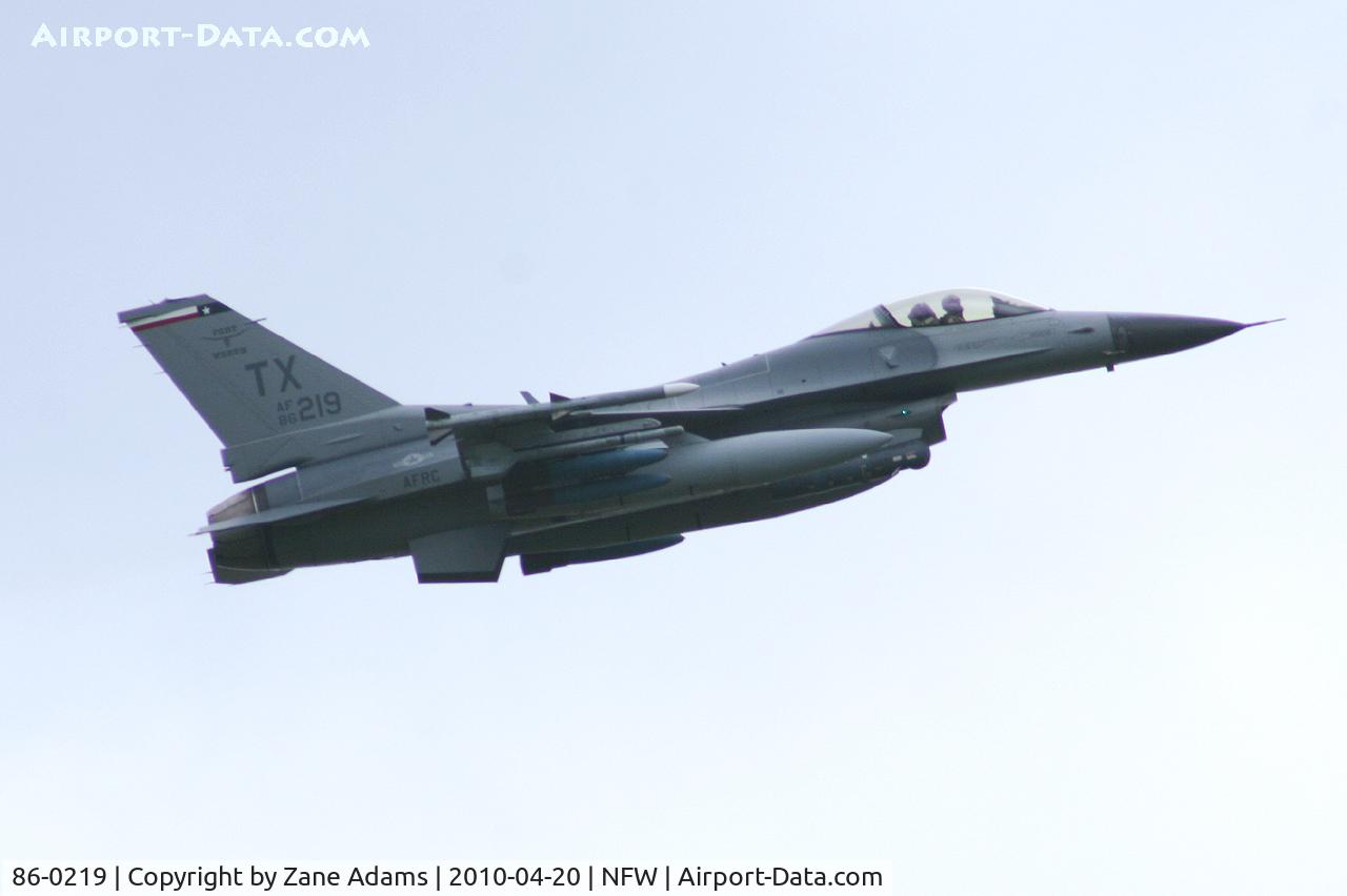 86-0219, 1986 General Dynamics F-16C Fighting Falcon C/N 5C-325, At NAS Fort Worth (Carswell Field)