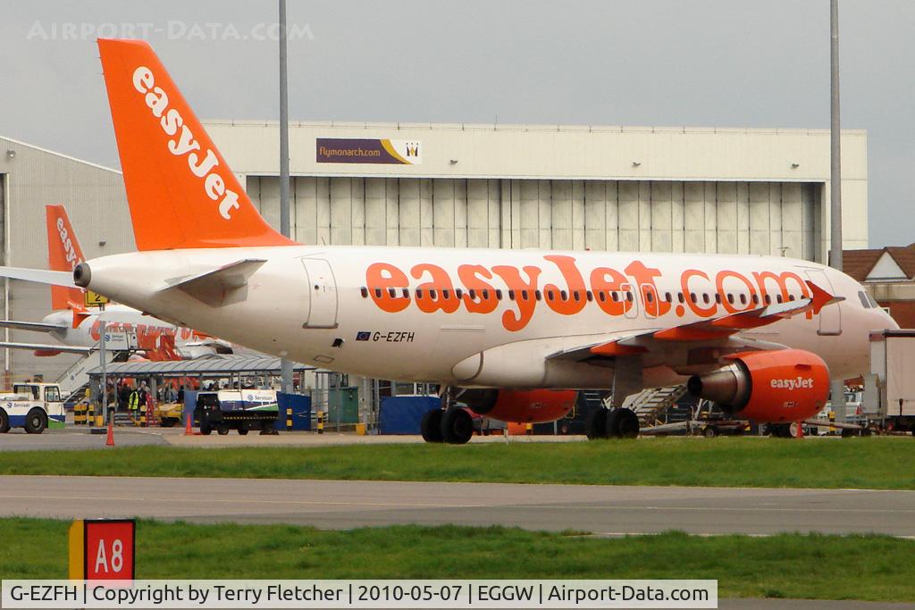 G-EZFH, 2009 Airbus A319-111 C/N 3854, Easyjet A319 at Luton