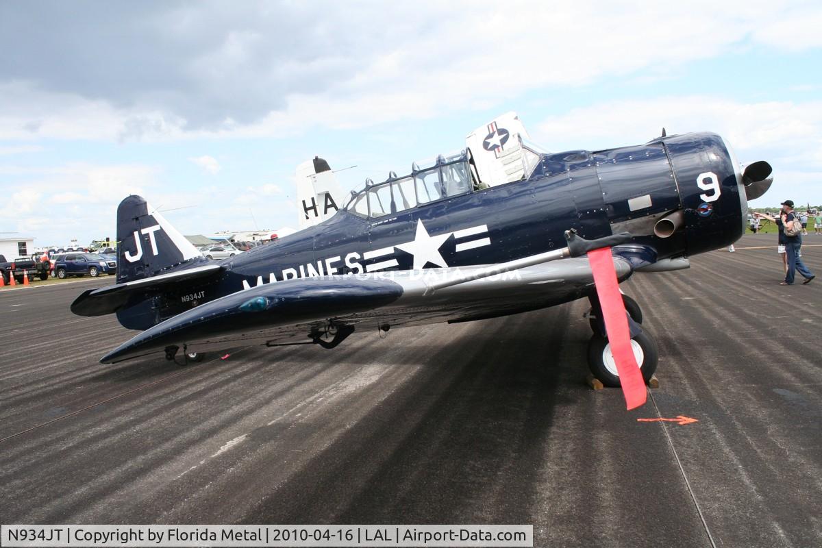N934JT, 1942 North American SNJ-4 Texan C/N 88-12858, SNJ-4