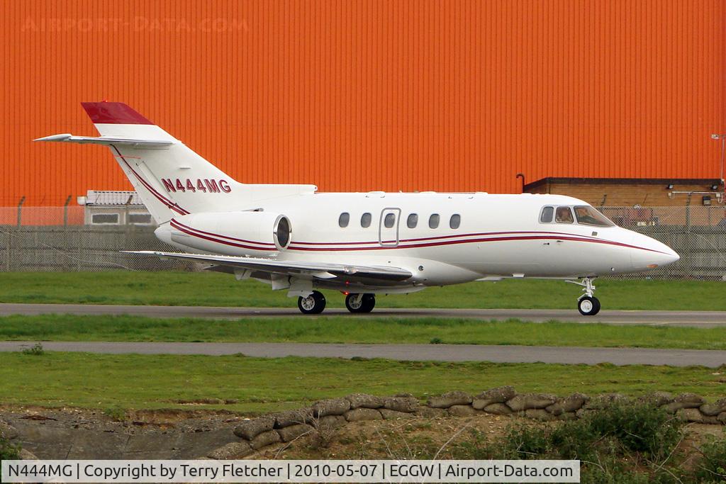 N444MG, 1999 Raytheon Hawker 800XP C/N 258415, 1999 Raytheon Aircraft Company HAWKER 800XP at Luton