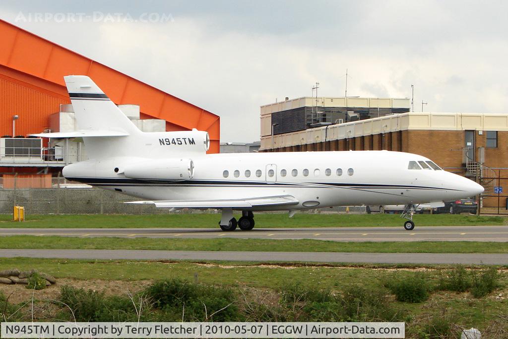 N945TM, 1991 Dassault Falcon 900 C/N 104, Falcon 900 at Luton