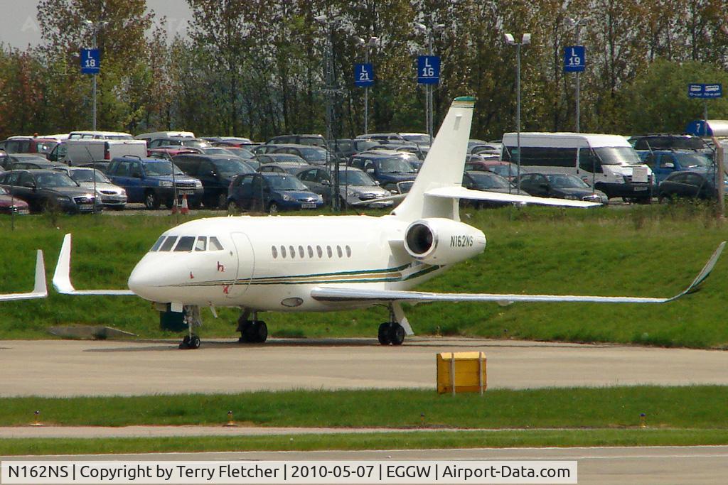 N162NS, 2008 Dassault Falcon 2000EX C/N 162, Falcon 2000LX at Luton