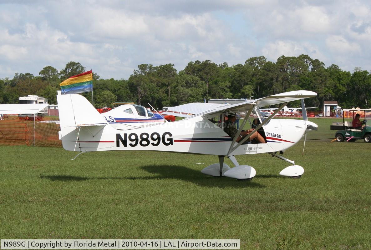 N989G, 2007 Aeropro Eurofox LSA C/N 224 07, Eurofox LSA