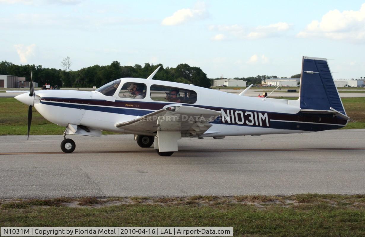 N1031M, 1989 Mooney M20M Bravo C/N 27-0005, Mooney M20M