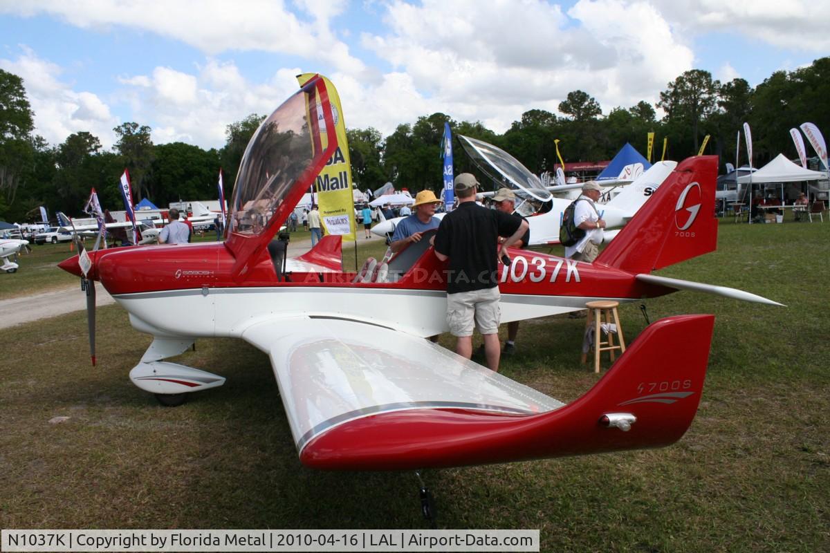 N1037K, 2008 Aero AT-4 LSA C/N AT4-014, Gobosh 700S