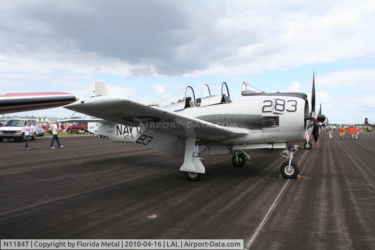 N1184T, 1958 North American T-28C Trojan C/N 252-46 (146283), T-28C