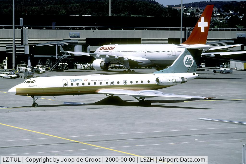LZ-TUL, 1974 Tupolev Tu-134A C/N 02303, Hemus Air
